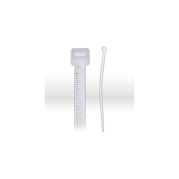 Act Cable Tie, 8 in L, 2-3/16 in Max Bundle Dia., Natural, Nylon, 18 lb Strength, 100 PK 8-18-N-100 - main